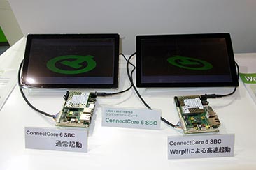 Connect Core6 SBC 通常起動 / Connect Core6 SBC Warp!!による高速起動