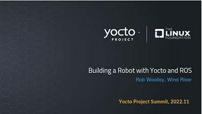 Building a Robot with Yocto and ROS