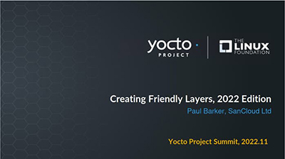 Creating Friendly Layers, 2022 Edition