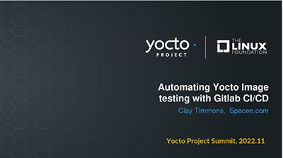 Automating Yocto image testing with Gitlab CI/CD